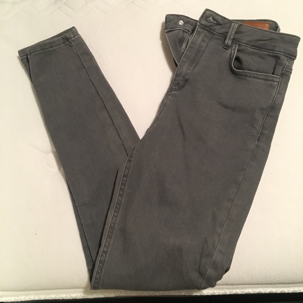 Gray jeans